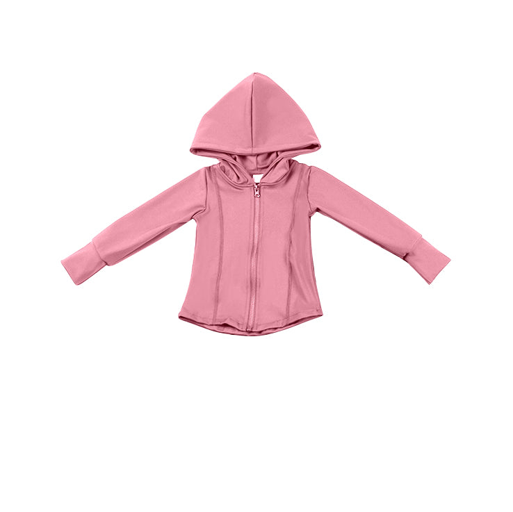 GT0808 Pink Wholesale Boutique Boys Long Sleeve Hoodie Top