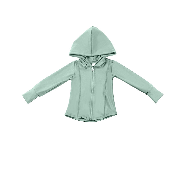 GT0811 Green Wholesale Boutique Boys Long Sleeve Hoodie Top