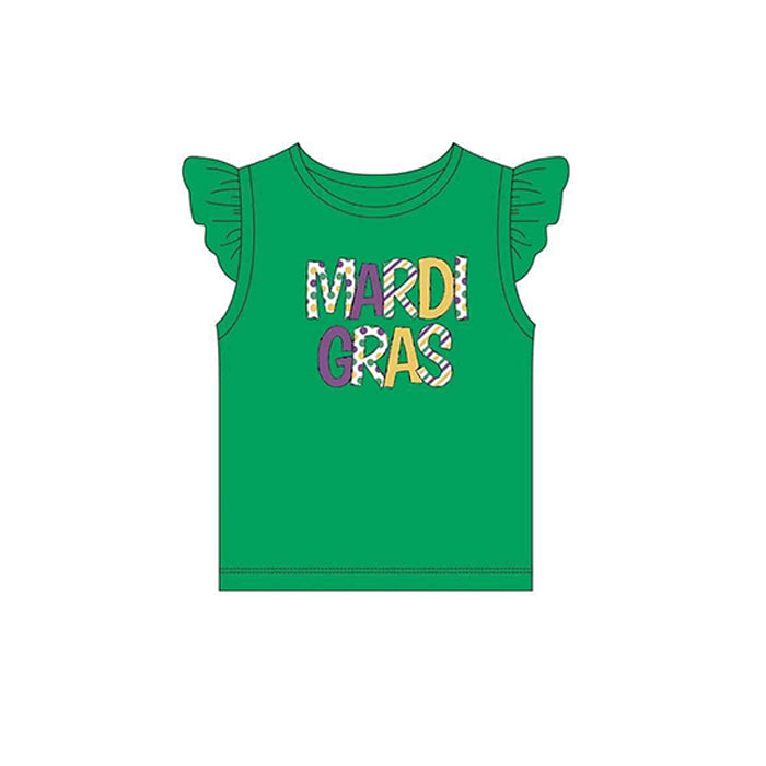 GT0815 Mardi Girls Short Sleeve Hoodie Top Shirts