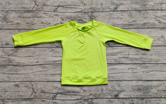 4.30 GT0971 Baby Girls Aqua Long Sleeves Yoga Shirts Top Preorder