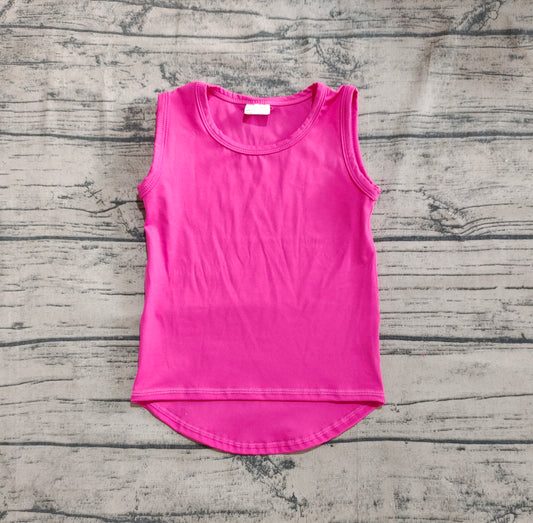 4.30 GT0982 Baby Girls Hot Pink Sleeveless Vests Top Preorder