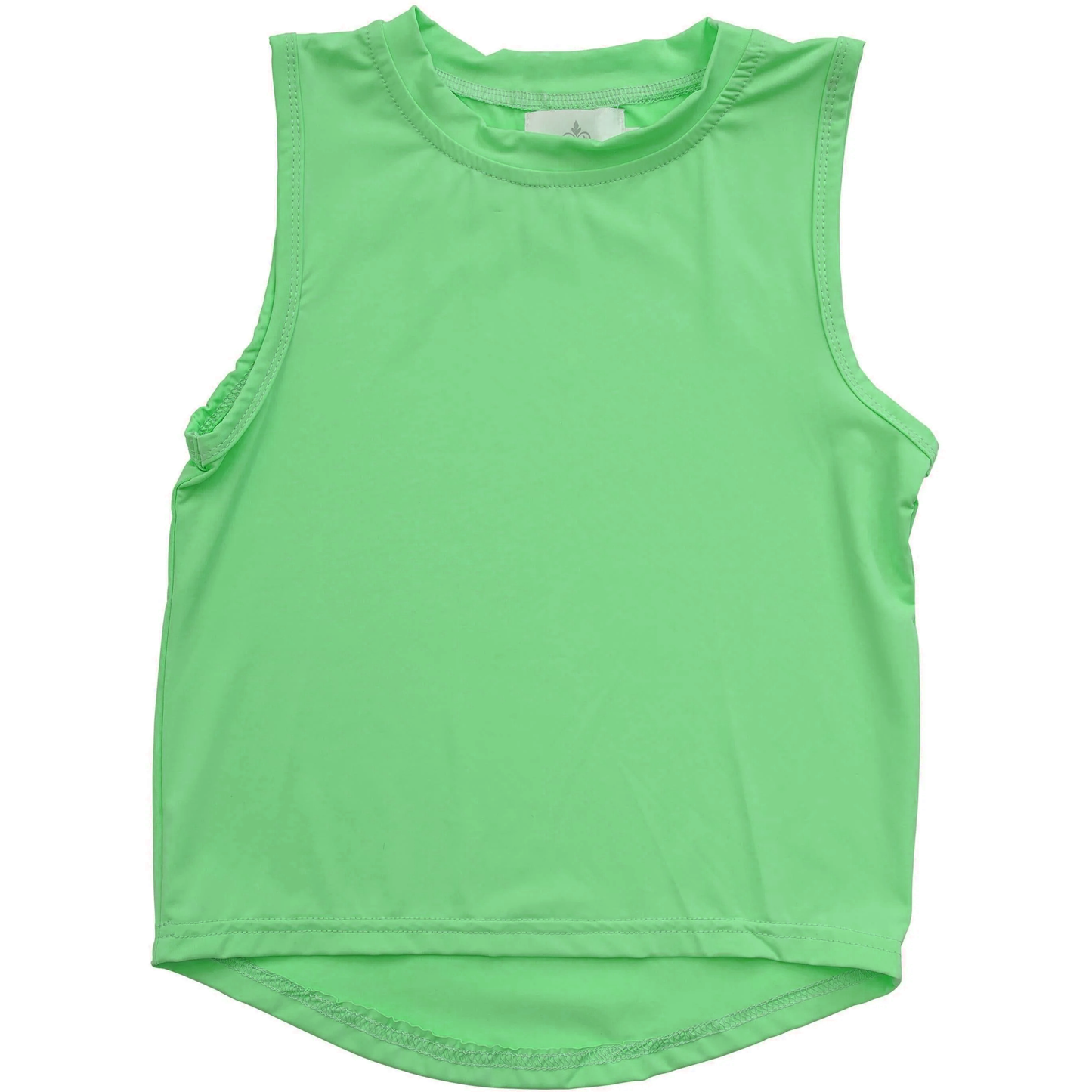 4.1 GT0985 Green sleeveless kids girls activewear top Pre order