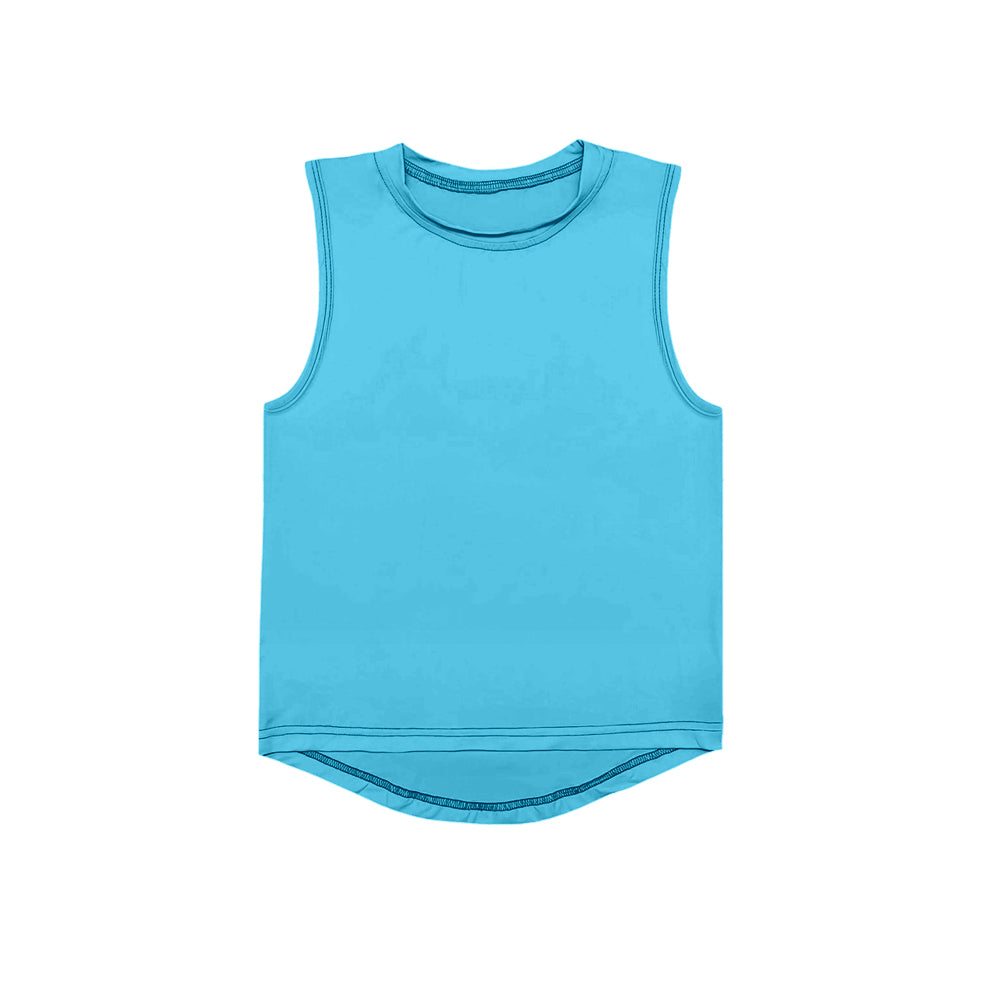 3.31 GT1000 Blue Baby Girls Sleeveless Yoga Active Tee Shirts Tops Pre order