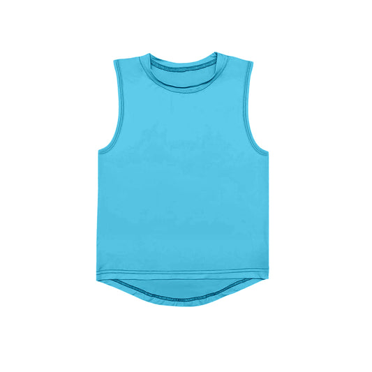 3.31 GT1000 Blue Baby Girls Sleeveless Yoga Active Tee Shirts Tops Pre order