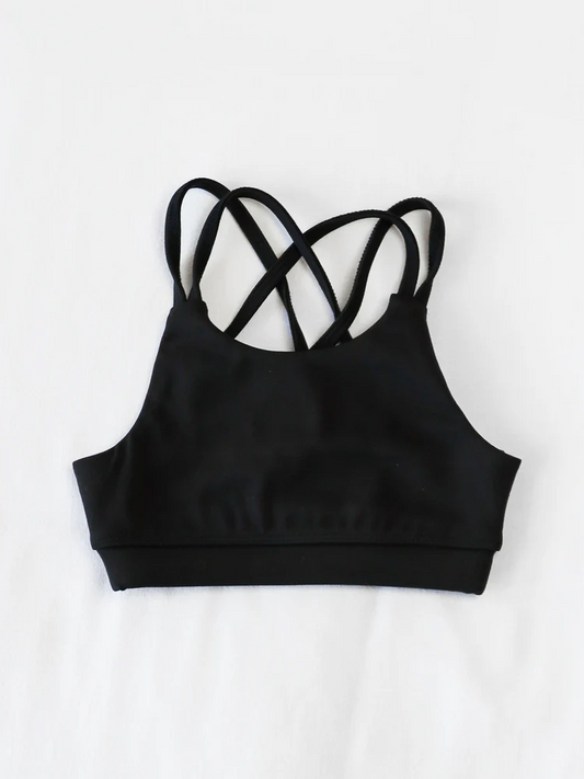 3.31 GT1011 Black Baby Girls Tennis Bows Yoga Vest Tops Pre order