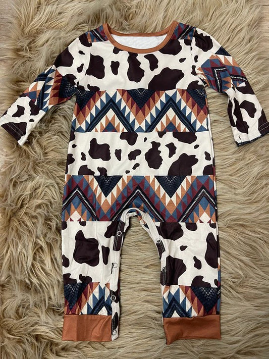 LR0964 baby girls long sleeve romper