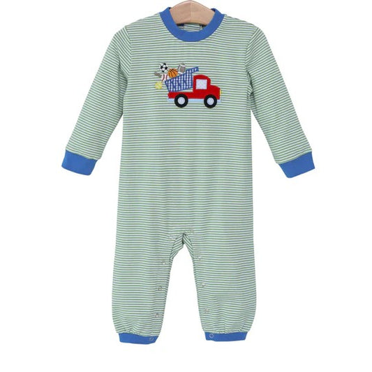 LR1008  cute baby boy long sleeve romper