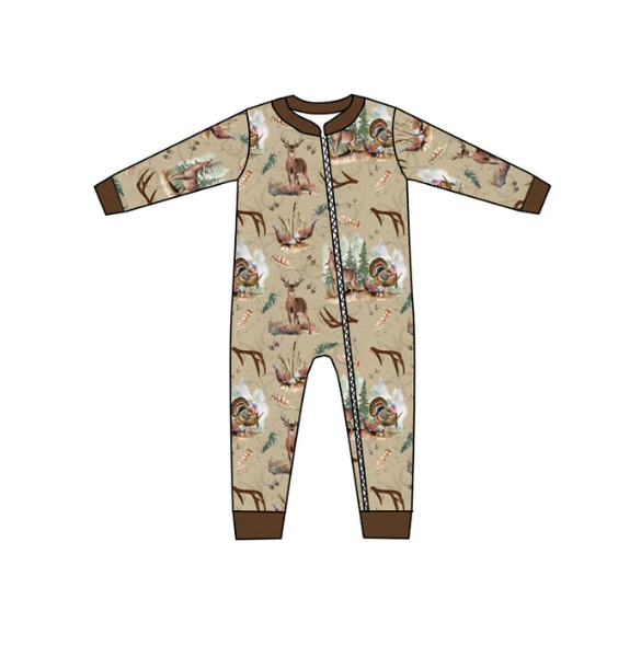 LR1014 Cute baby boy long sleeve romper