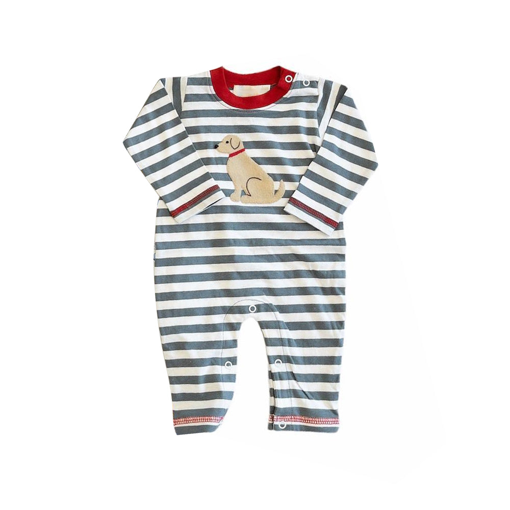 LR1030 dog cute baby long sleeve kid romper