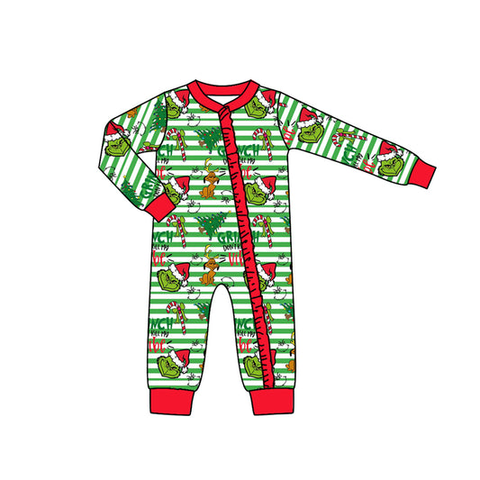 LR1054  Santa cute baby long sleeve kid rompers