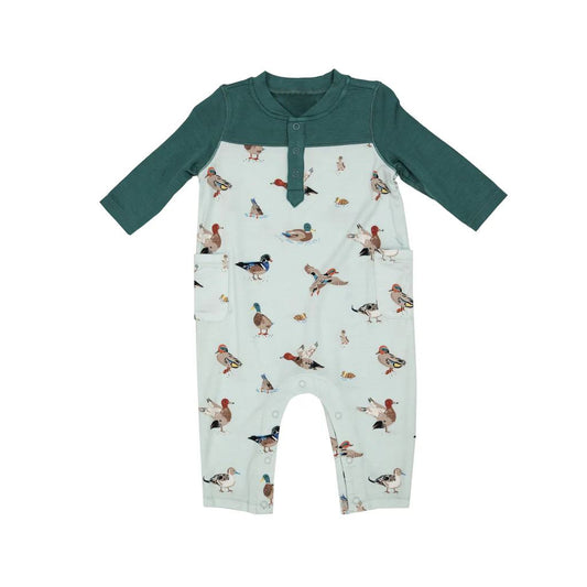 LR1062 duck cute design long sleeve cute baby long sleeve kid rompers