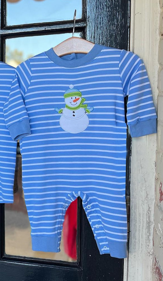 LR1070 blue long sleeve cute baby long sleeve kid rompers