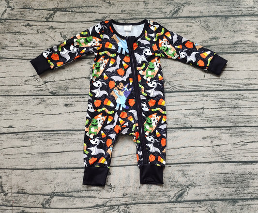 LR1077 Black Cute Baby Toddler Long sleeve cute baby kid rompers