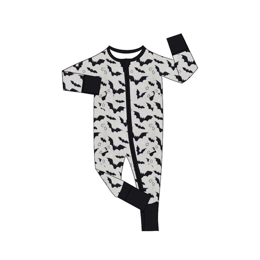 LR1096 Black Long sleeve cute baby long sleeve kid rompers