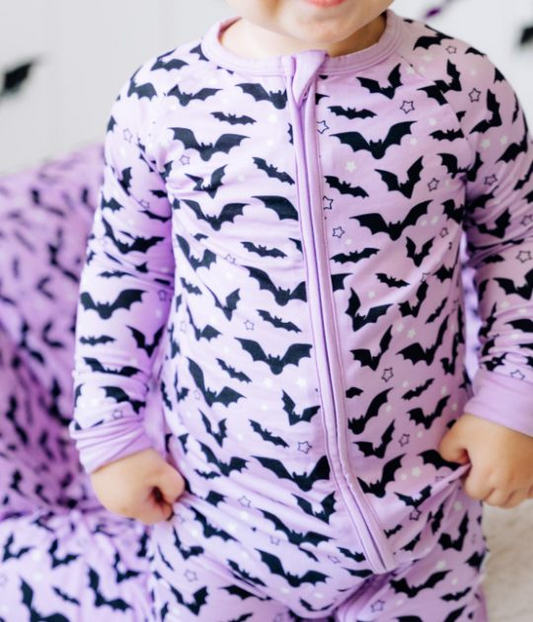 LR1097 Purple Long sleeve cute baby long sleeve kid rompers