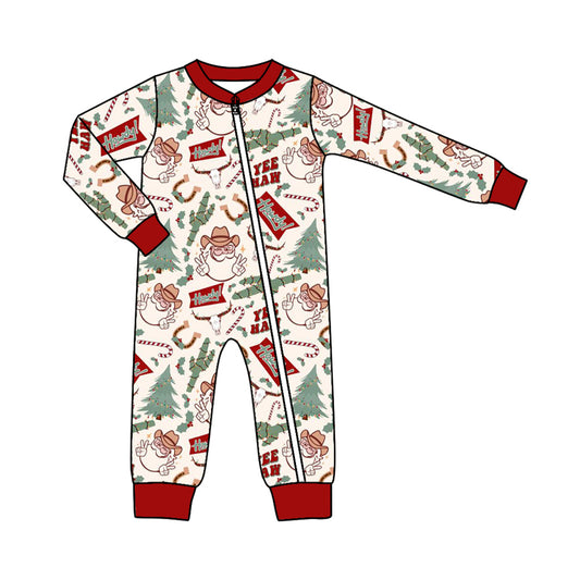 LR1278 Red Boy Cute Toddler Long sleeve cute baby long sleeve kid rompers