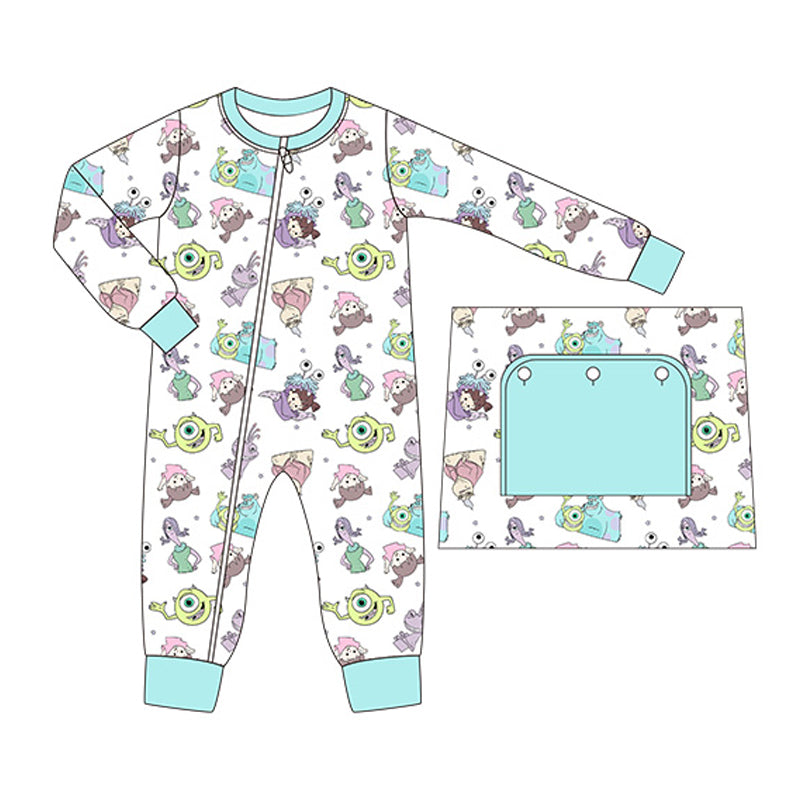 LR1287 Cartoon Cute Toddler Long sleeve cute baby long sleeve kid rompers