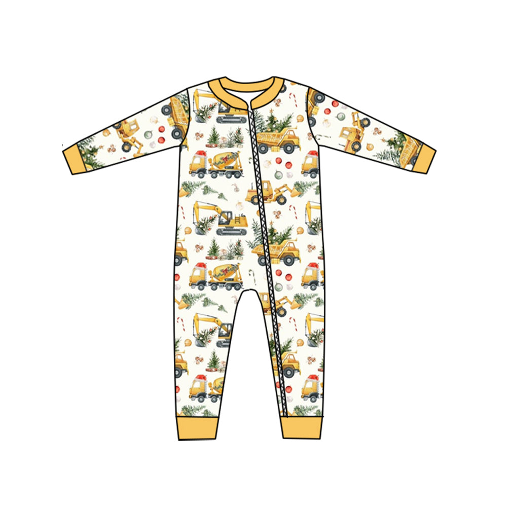 LR1332 Yellow Cute Toddler Long sleeve cute baby long sleeve kid rompers