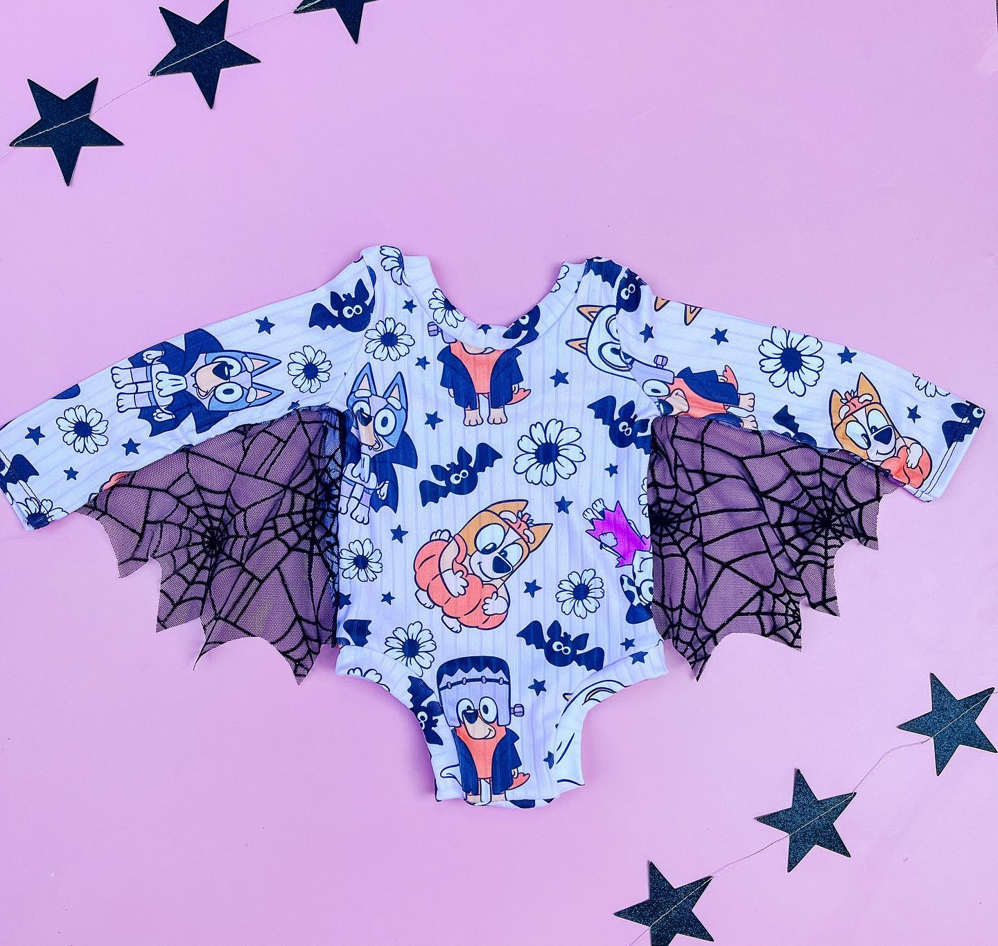 LR1341 Halloween Cute Toddler Long sleeve cute baby kid rompers