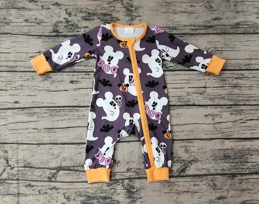 LR1425 Black Girls Baby Toddler Long sleeve cute baby kid romper