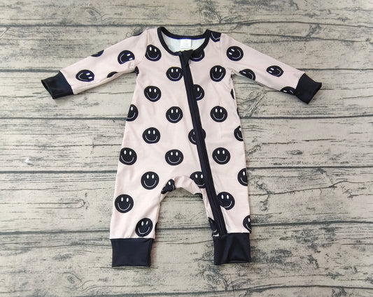 LR1434 Black Cute Baby Toddler Long sleeve cute baby kid romper