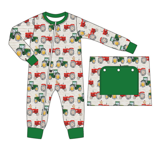 LR1480 Green Cute Boy Baby Toddler Long sleeve cute baby kid rompers