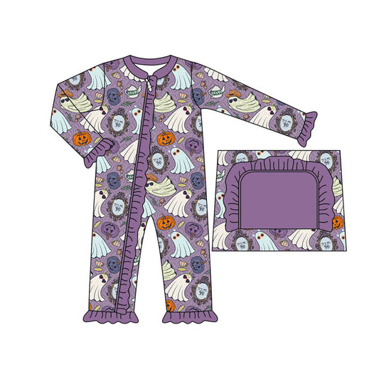 LR1486 Purple Cute Boy Baby Toddler Long sleeve cute baby kid rompers