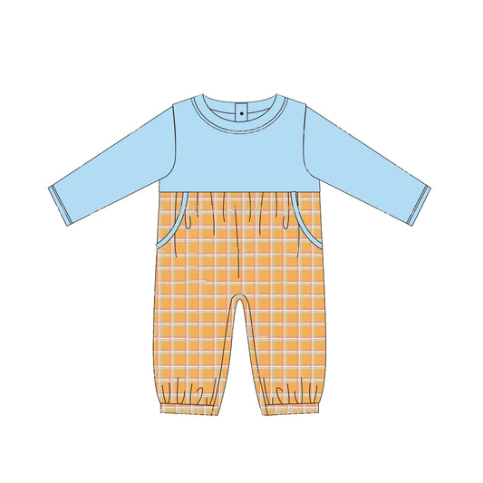 LR1495 Boys Baby Toddler Long sleeve cute baby kid rompers