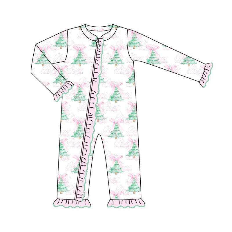 LR1518 Pink Cute Baby Toddler Long sleeve cute baby kid rompers