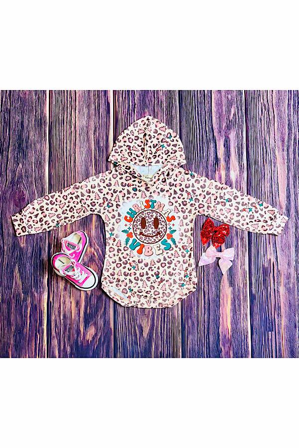 LR1546 Leopard  Cute Baby Toddler Long sleeve cute baby kid rompers