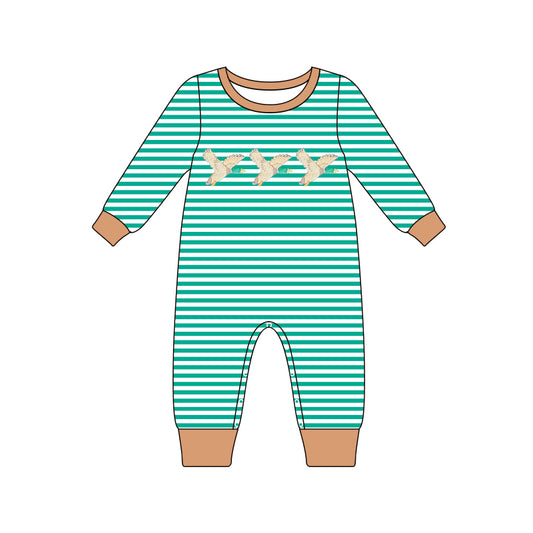 LR1618 Duck Cute Baby Toddler Long sleeve cute baby kid rompers