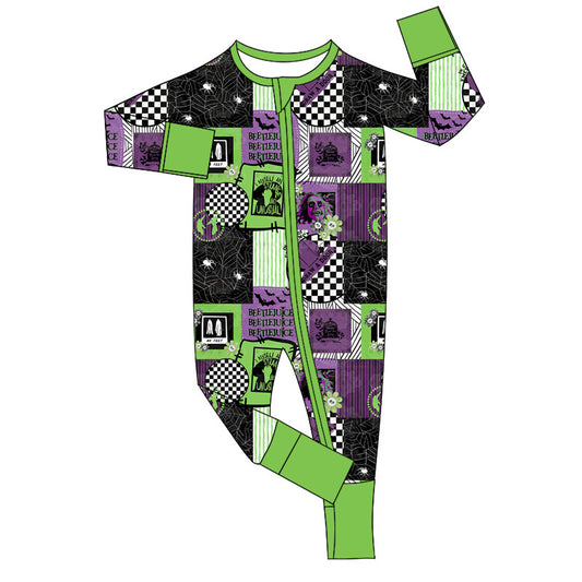 LR1649 Halloween Cute Baby Toddler Long sleeve cute baby kid romper