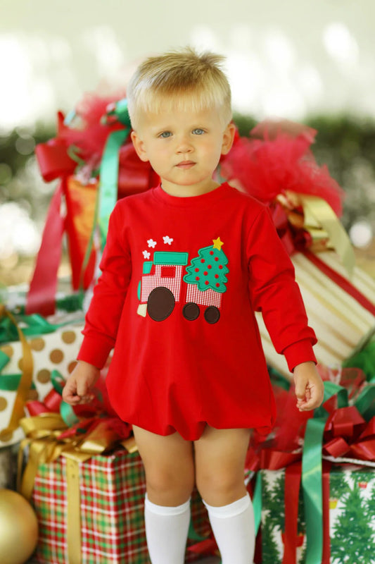 LR1654 Christmas Day Cute Baby Toddler Long sleeve cute baby kid romper