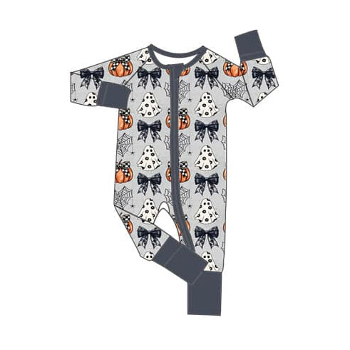 LR1744 Ghost Cute Baby Toddler Long sleeve cute baby kid romper