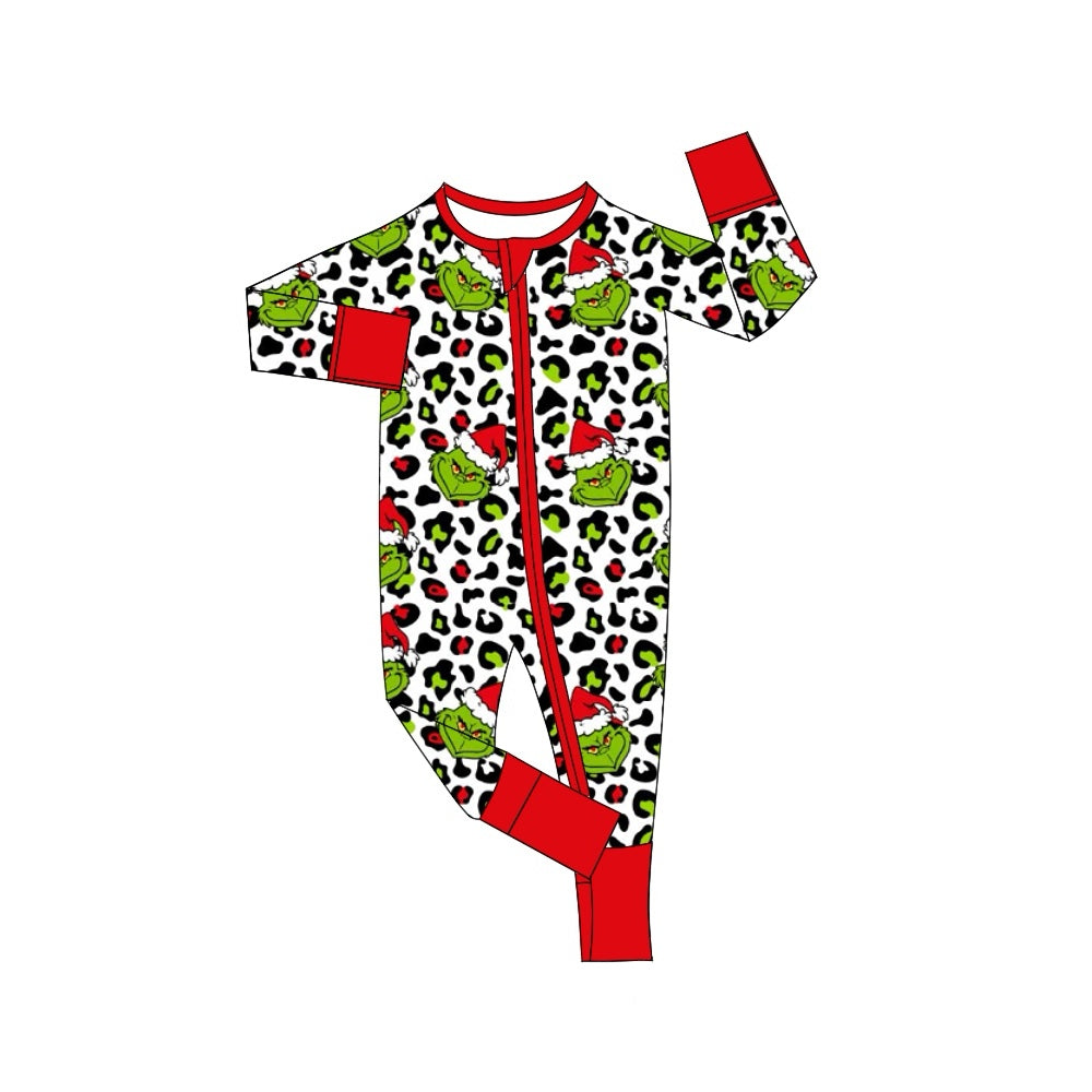 LR1875 Red Baby Toddler Long sleeve baby kid rompers