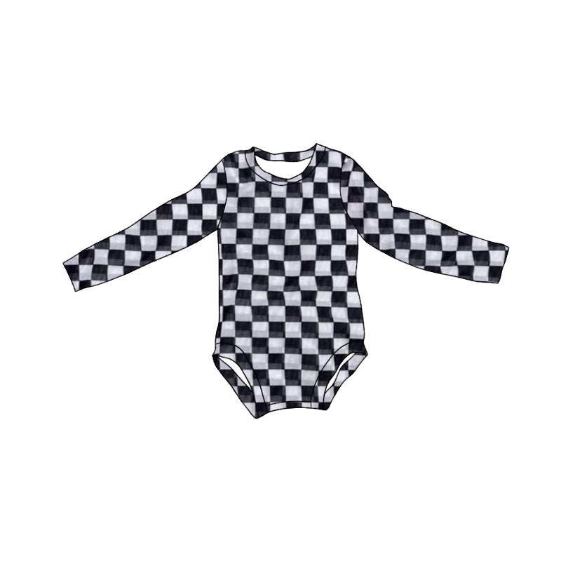 LR2121 Black Cute Baby Toddler Long sleeve baby kid rompers