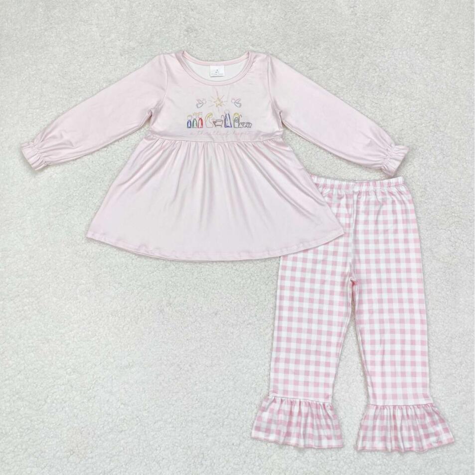 GLP1225 Baby Girls The Nativity Story Pants Set