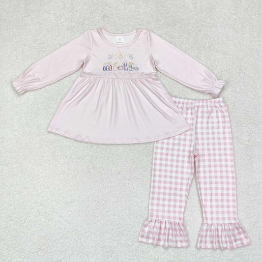 GLP1225 Baby Girls The Nativity Story Pants Set