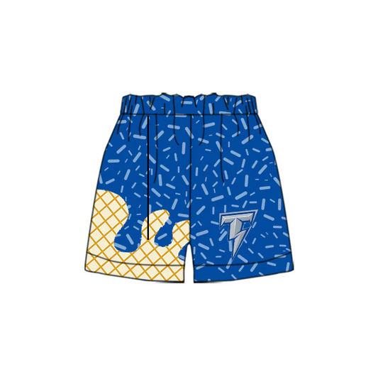 4.22 Preorder(moq 5) Adult Men Team Blue T Shorts Bottoms