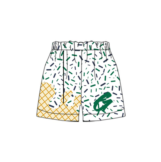 4.22 Preorder(moq 5) Adult Men Team Green G Shorts Bottoms