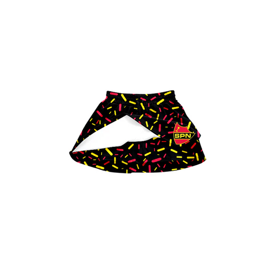 4.25 Preorder(moq 5) Baby Girls SPN Team Skort Shorts Bottoms