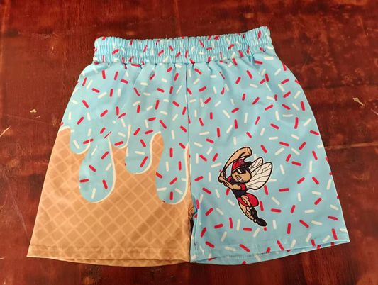 4.26 Preorder(moq 5) Baby Boys Team Bee Men Sports Shorts