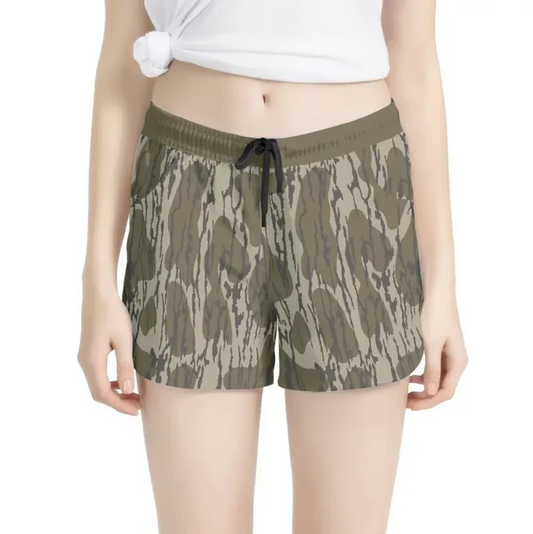 5.5 Preorder(moq 5) Adult Women Southern Bottomland Camouflage Shorts Bottoms