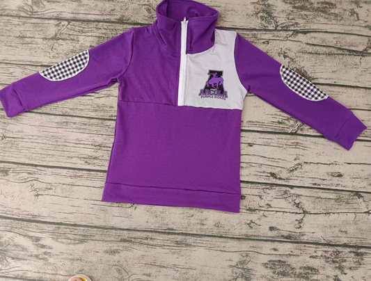 5.8 Baby Boys Team Purple Pullover Shirt Tee Shirts preorder(moq 5)