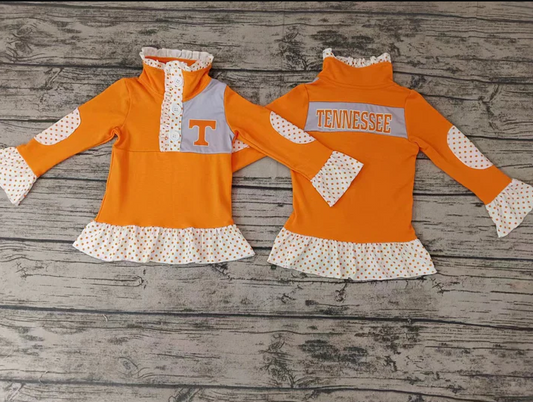5.8 Baby Girls Team Ten Yellow Pullover Shirt Tee Shirts preorder(moq 5)
