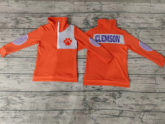 5.8 Baby Boys Team Orange Paw Pullover Shirt Tee Shirts preorder(moq 5)