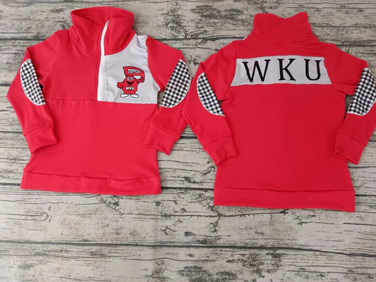 5.8 Baby Boys Team Red Pullover Shirt Tee Shirts preorder(moq 5)