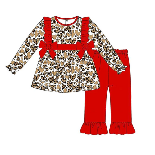 5.8 MOQ 5 Baby Boys Valentine's Day Duck Pants Set