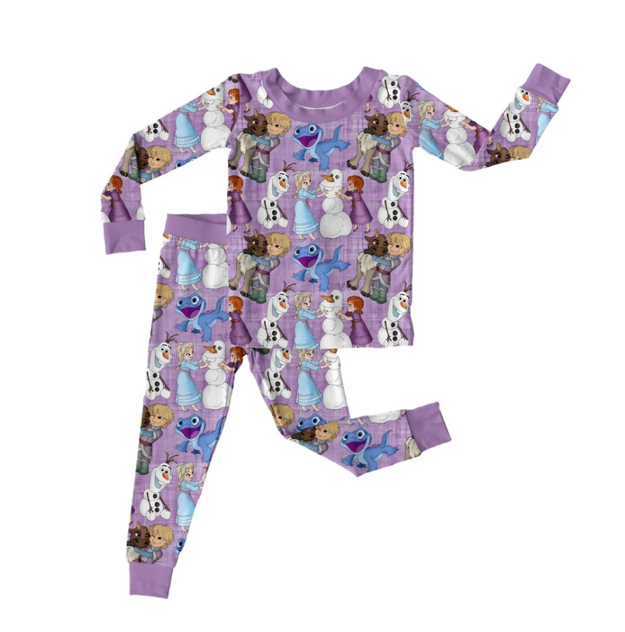 5.9 MOQ 5 Toddler Baby Girls Build A Snowman Tos Set