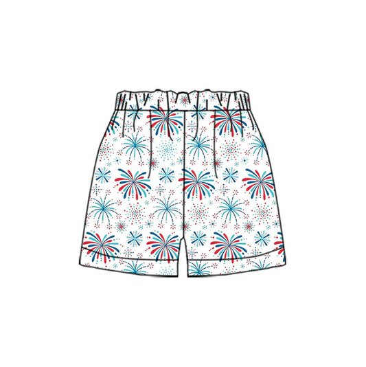 5.13 Preorder(moq 5) Baby Boys Fireworks Sports Shorts